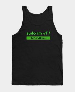 Sudo Linux Programming Command Tank Top FA31MA1