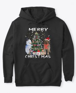 Wirehaired Pointing Griffon Christmas Hoodie GN25MA1