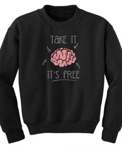 Free Brain Sweatshirt IM23A1