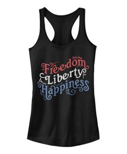 Freedom Liberty Happiness Tank Top IM23A1
