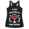 Thankful For Wine Tank Top SR29A1