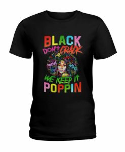 Black Popping T-Shirt