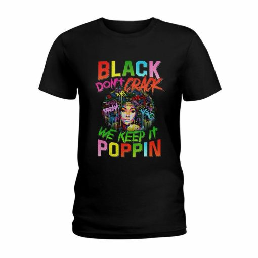Black Popping T-Shirt