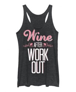 Wine Work Out Tank Top SR8M1