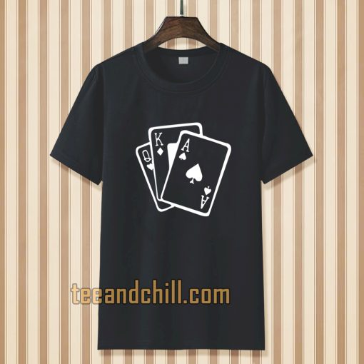 poker chest t-shirt TPKJ3
