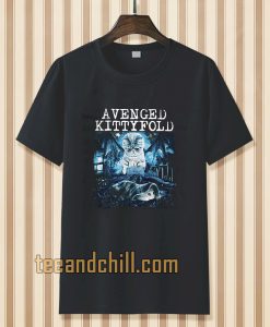 Avenged Kitty Fold T shirt TPKJ3