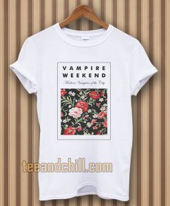 Vampire Weekend Floral Tee T-Shirt TPKJ3