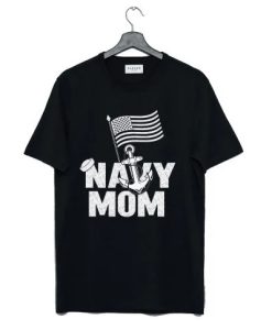 USA Navy Mom T-Shirt TPKJ3