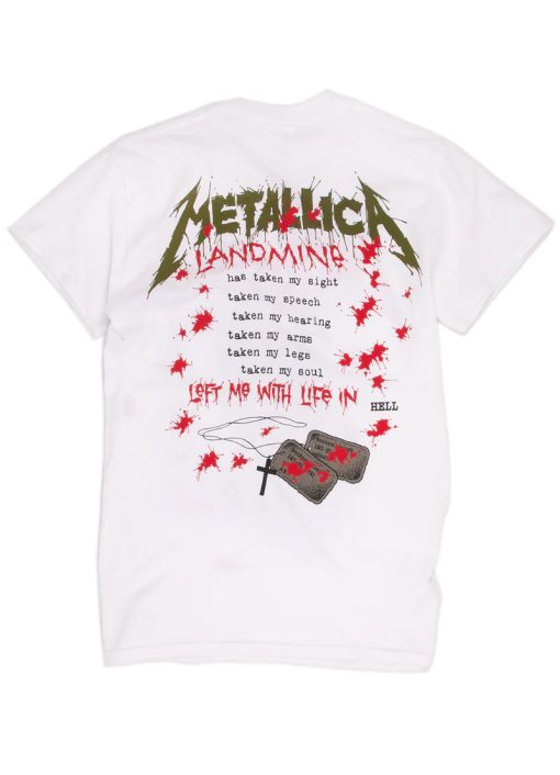 Unisex Metallica T-Shirt Back