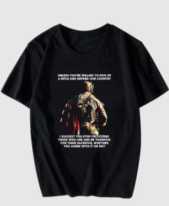 Defend our country T-Shirt Hd