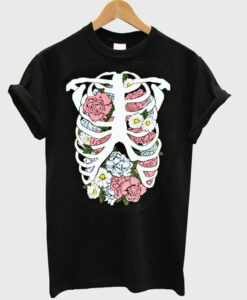 Floral-Rib-Cage-T-Shirt-HR01