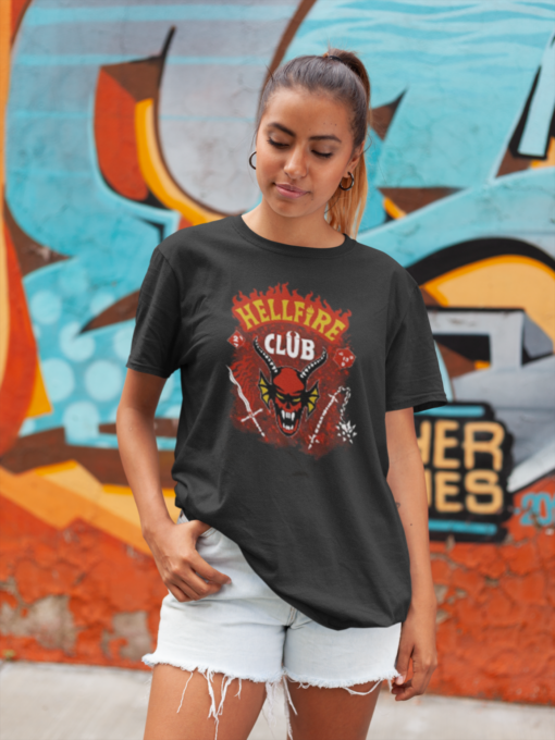 Hellfire Club Starnger Things T-shirt HR01