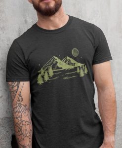 Mountains Aesthetic T-Shirt HR