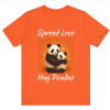 Spread Love Hug Pandas T-shirt HR